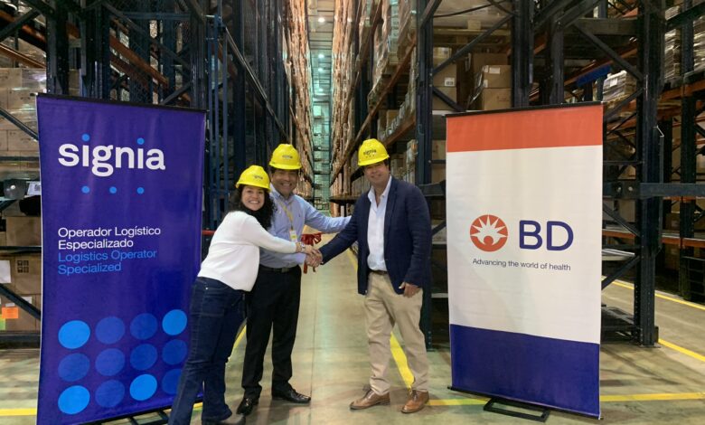 SIGNIA y BD inauguran operación en el centro de distribución de Santa Anita para garantizar el futuro sostenible de BD en Perú