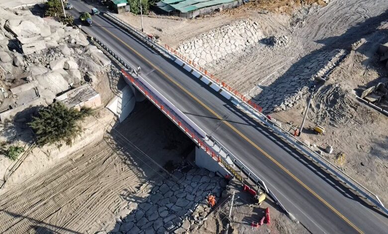 Puente Sechín de Casma es repuesto al 100%