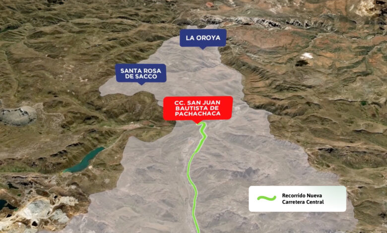 MTC aprobó expediente final de perfil de la Nueva Carretera Central