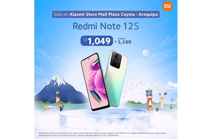 Aniversario de Arequipa: entérate de estas increíbles promos de Xiaomi en la tienda ubicada en Mall Plaza Cayma