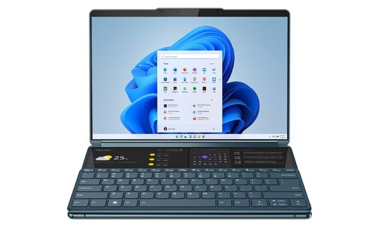 Llega al Perú la Yoga Book 9i de doble pantalla