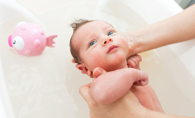 10 Consejos para el primer baño del bebé
