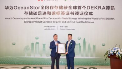 Huawei OceanStor Primer producto de almacenamiento que obtiene el certificado DEKRA de huella de carbono y el sello DEKRA