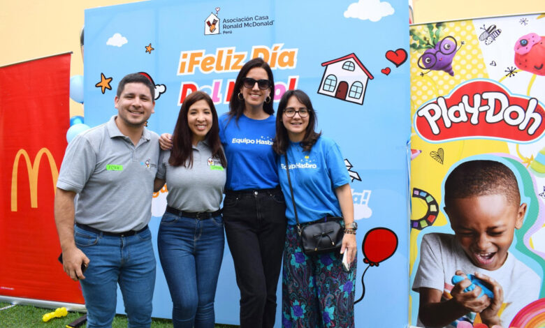 Hasbro y Casa Ronald McDonald Perú Se Unen Para Brindar Esperanza