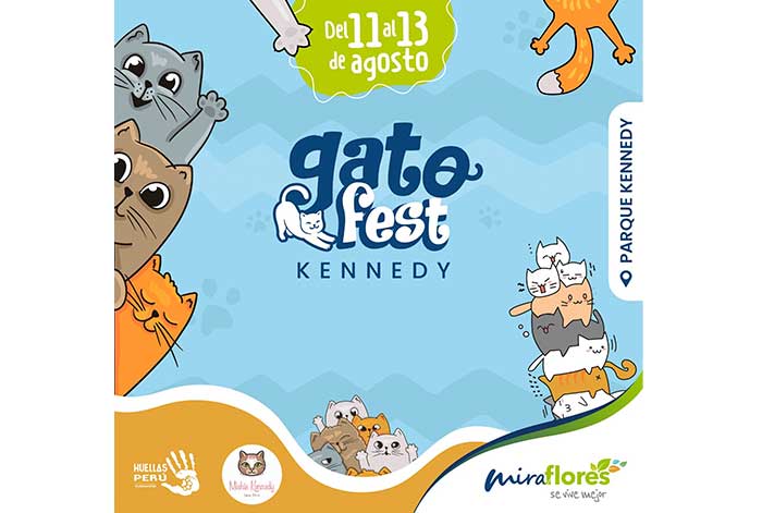 Municipalidad de Miraflores invita al Gato Fest Kennedy que promoverá adopciones de ‘michis’ y presentará sorpresas para catlovers