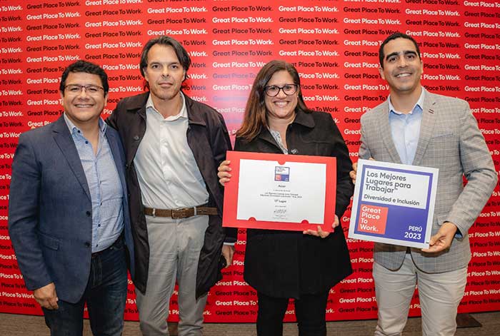 Accor se ubica entre las 15 mejores empresas con Prácticas de Diversidad, Género e Inclusión en Perú