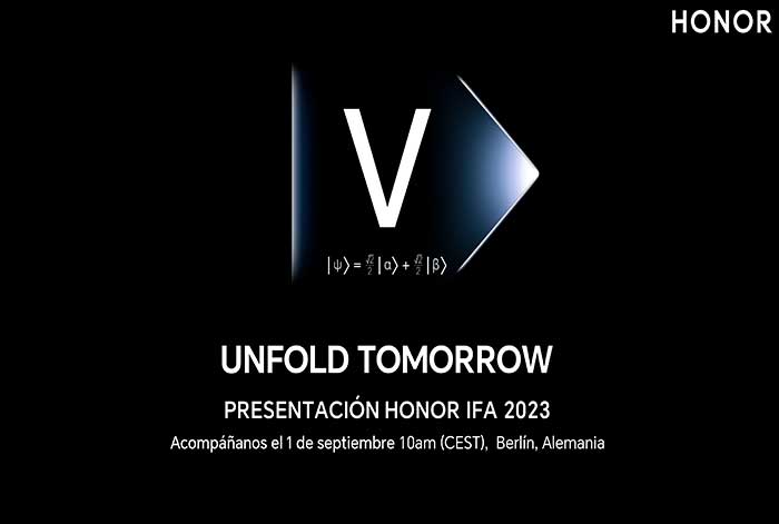 Unfold Tomorrow: HONOR será la marca de tecnología encargada de abrir IFA 2023