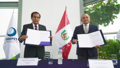 Sanipes y Universidad Científica del Sur firman convenio impulsando el desarrollo del sector hidrobiológico