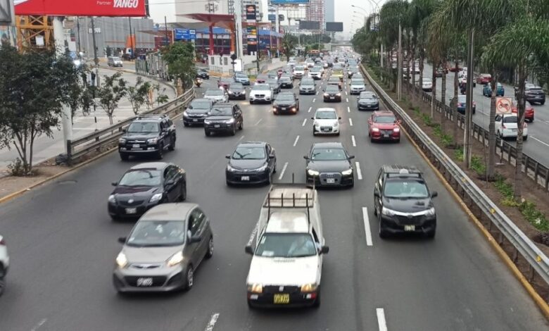 En julio flujo vehicular es impulsado por vehículos livianos