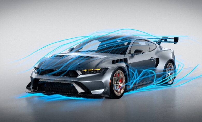 Mustang GTD y su ventaja aerodinámica para liderar las mejores competencias del mundo