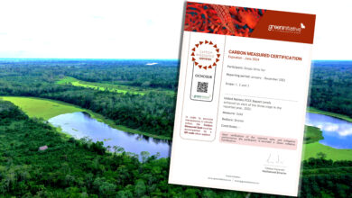 Ocho Sur recibe certificación internacional por la medición de su huella de carbono