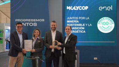 PERUMIN 36: Molycop recibe certificado verde de Enel generación por consumo de energía 100 % renovable