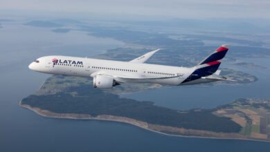 Pasajeros transportados por el Grupo LATAM a destinos internacionales crecieron 44% en agosto de este año