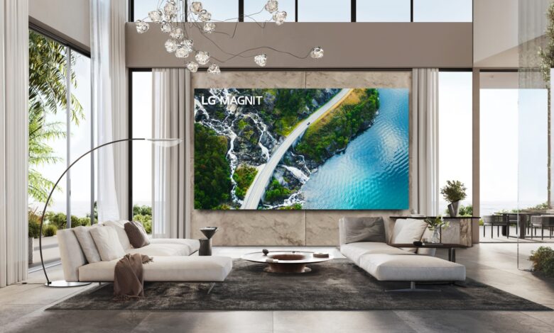 La nueva pantalla LG Magnit ofrece una experiencia de cine en casa