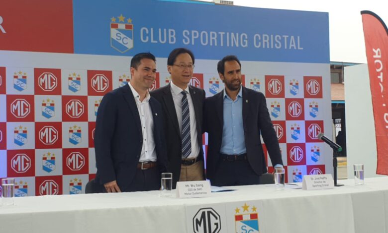 MG renueva contrato de patrocinador oficial de Sporting Cristal por 2 años