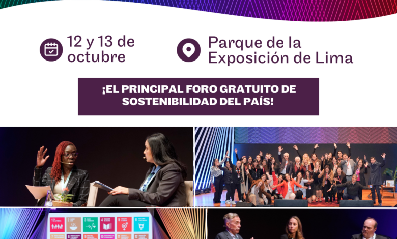 El Evento Perú Sostenible En Vivo 2023 traerá muchas novedades