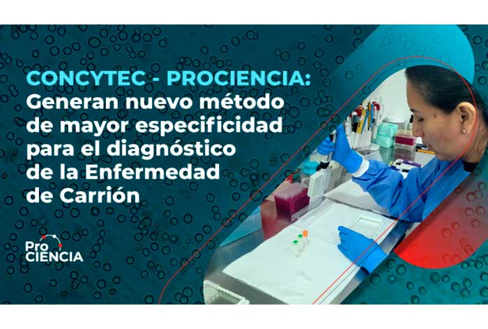 PROCIENCIA: Generan un nuevo método de mayor especificidad para el diagnóstico de la Enfermedad de Carrión.