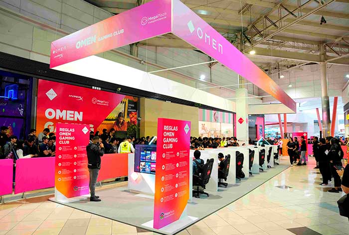 HP inaugura el primer OMEN Gaming Club gratuito del país en MegaPlaza Independencia