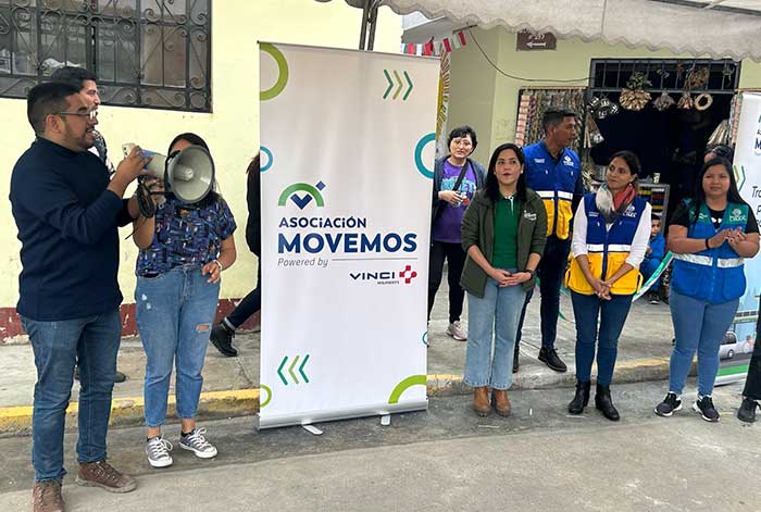 iniciativa promovida por movemos y lap contribuye a mejorar la transitabilidad del pasaje las mercedes en mirones bajo