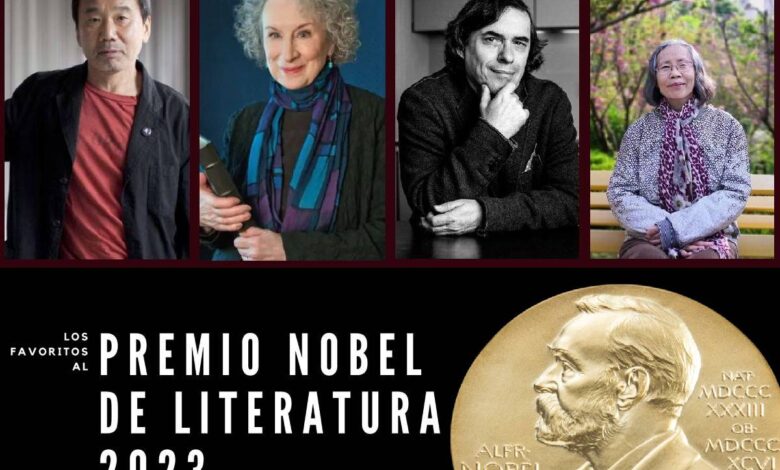 Estos son los favoritos para ganar el Nobel de literatura