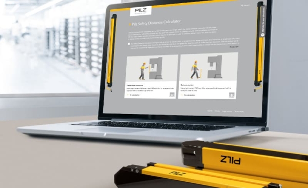 Automatiza el Cálculo de Distancias de Seguridad con la Herramienta "Safety Distance Calculator" de Pilz