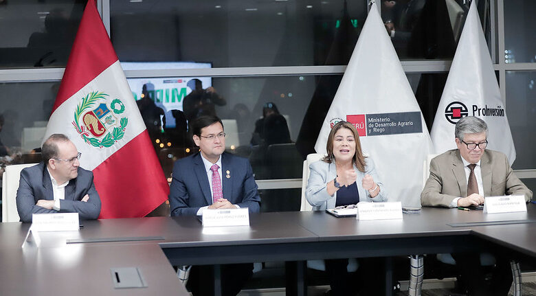PROINVERSIÓN, MIDAGRI y GORE Lambayeque firman convenio para incrementar la seguridad hídrica de 90 mil hectáreas del valle Chancay – Lambayeque