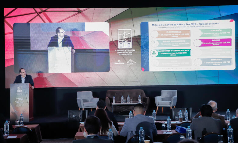 PROINVERSIÓN prevé adjudicar US$ 10 mil millones en proyectos APP y PA entre el 2023 y 2024