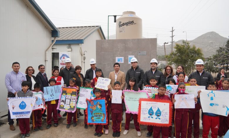 ASEO: miles de escolares se beneficiarán con módulos de lavamanos en el Rímac y San Juan de Lurigancho