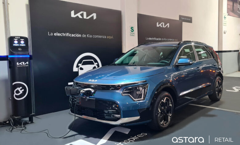 Astara Retail es el primer concesionario de autos en el país en contar con electrolineras propias