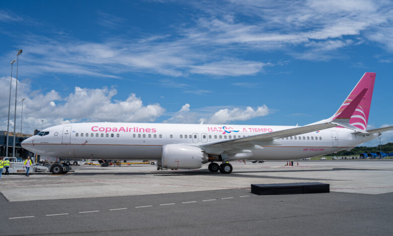 Copa Airlines lleva su mensaje de “hazlo a tiempo” por los cielos del continente con el nuevo boeing 737 max9 alusivo a la campaña contra el cáncer