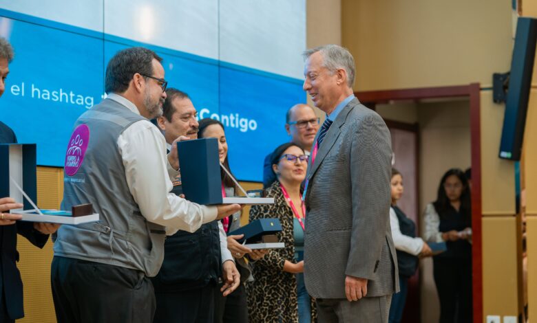 BRITÁNICO recibe reconocimiento por su aporte en la gestión de riesgos de desastres