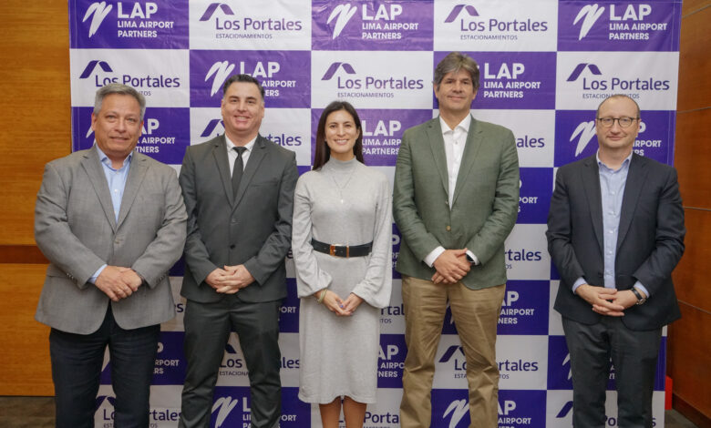 Los Portales Estacionamientos operará las playas de estacionamiento del nuevo terminal del Aeropuerto Internacional Jorge Chávez