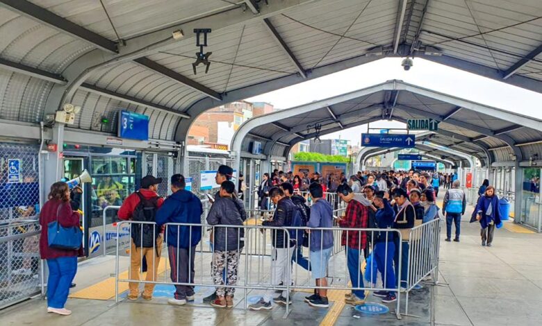 ATU garantiza el servicio de agua en las terminales Naranjal y Matellini del Metropolitano