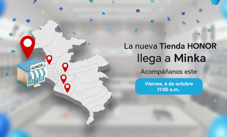 ¡Un hito! HONOR abrirá 2 tiendas en menos de 1 mes en Lima