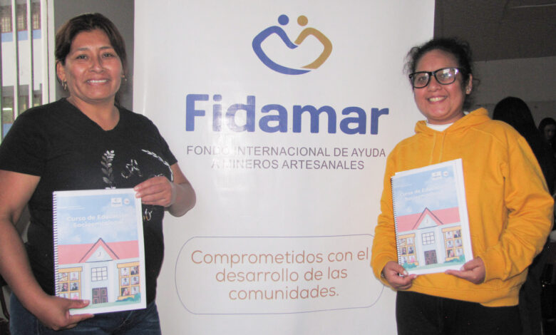 Clausuran Programa de Capacitación para Docentes de Comunidades de Mineros Artesanales