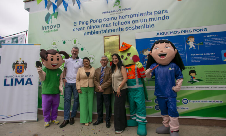 Cercado de Lima: programa social de tenis de mesa “Impactando Vidas” inaugura segunda edición