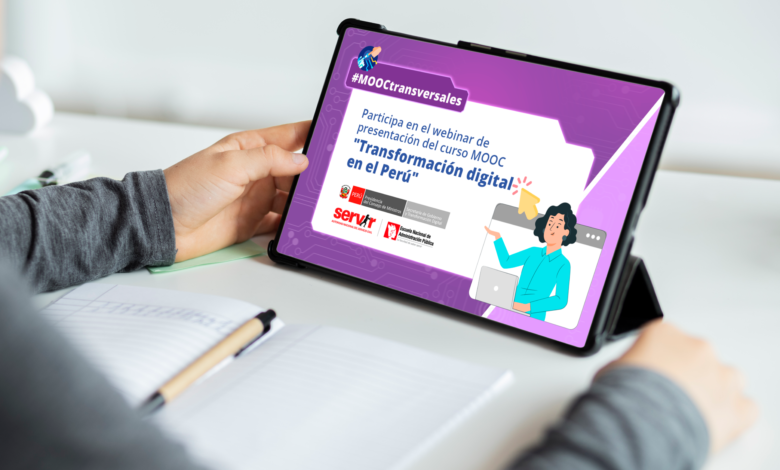 SERVIR y PCM lanzan el curso MOOC transversal sobre Transformación Digital en el Perú