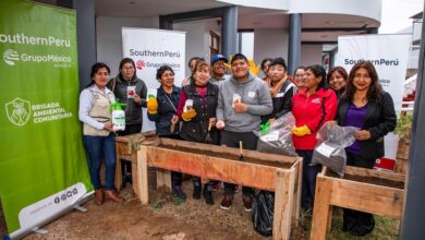 Ilo: SouthernPerú pone en marcha programa de educación ambiental, gestión de biohuertos y reciclaje