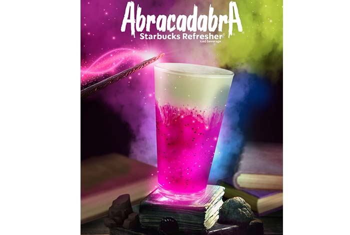 Este Halloween, Cae Bajo el Hechizo del Nuevo Abracadabra Starbucks Refresher® Bebida Fría