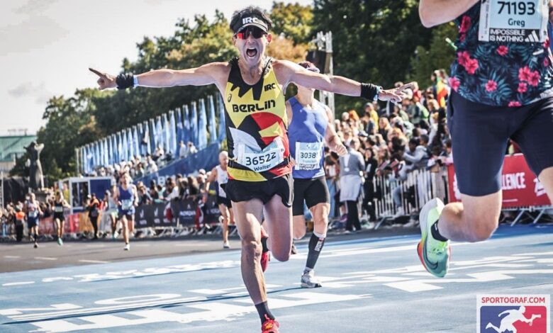 Atletas peruanos brillan en la maratón de Berlín 2023