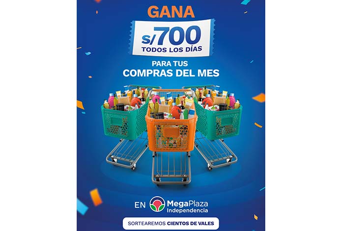 ¡Gana hasta 700 soles en consumo todos los días!