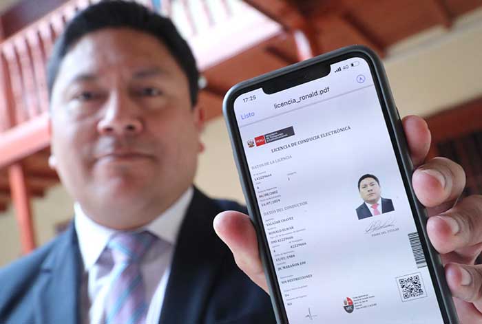 MTC emitió más de medio millón de licencias de conducir electrónicas