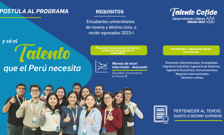 COFIDE lanza convocatoria de programa educativo gratuito dirigido a universitarios