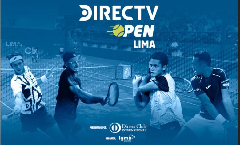 Llega el DIRECTV OPEN LIMA 2023, con transmisión exclusiva de DSPORTS