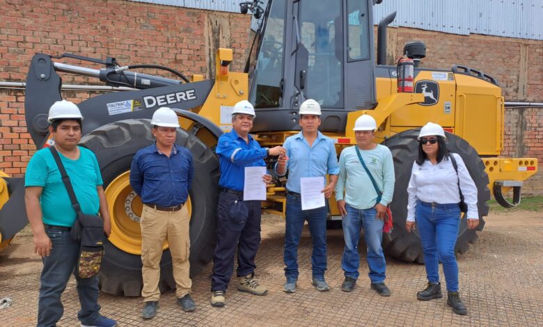 Camisea entrega maquinaria pesada a comunidad de Kirigueti para impulsar emprendimiento local