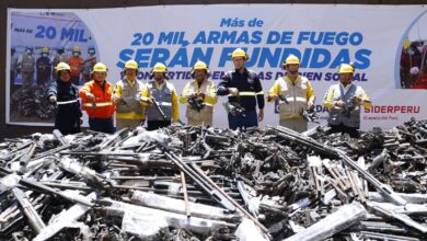 SUCAMEC y SIDERPERU imponen récord al retirar de circulación y destruir, durante el 2023, más de 20 mil armas de fuego