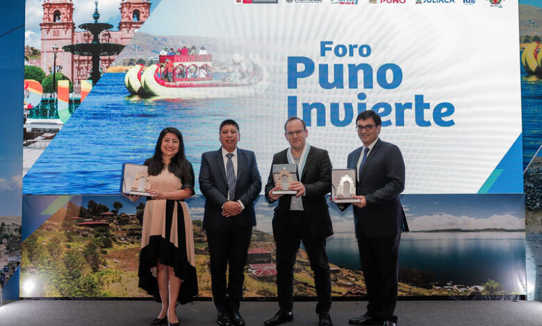 PROINVERSIÓN: Puno apuesta por inversión público-privada y presenta 23 proyectos por más de S/ 4,000 millones