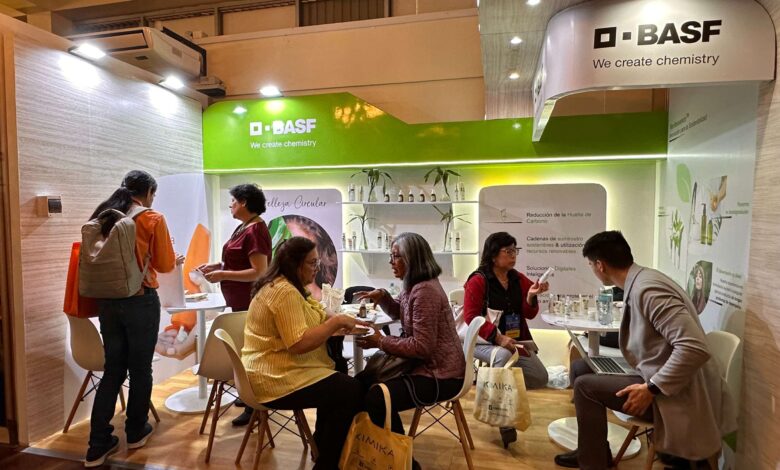 BASF Peruana participó con éxito en la feria de proveedores de la industria cosmética más importante del país