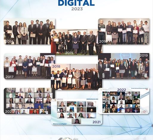 Democracia Digital celebra 10 años impulsando el reconocimiento de exitosos proyectos digitales en el Perú