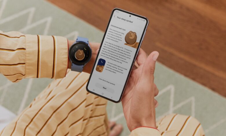 Galaxy Watch6 te ayuda a descubrir el animal que mejor representa tu sueño, con Galaxy Watch Sleep Animals
